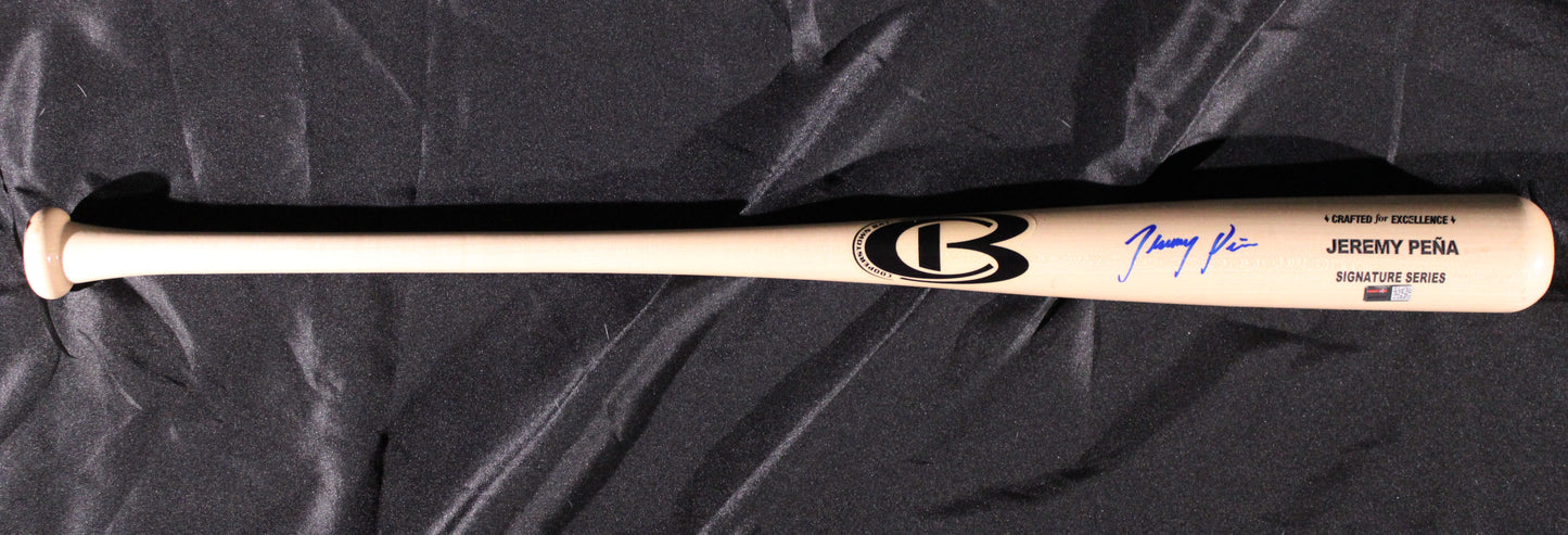 Jeremy Pena Signed Bat