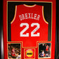 Clyde Drexler Signed Jersey Framed