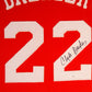 Clyde Drexler Signed Jersey Framed