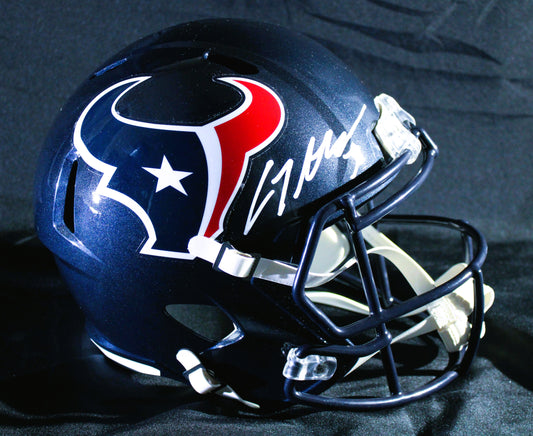 CJ Stroud Signed Full Size Texans Helmet
