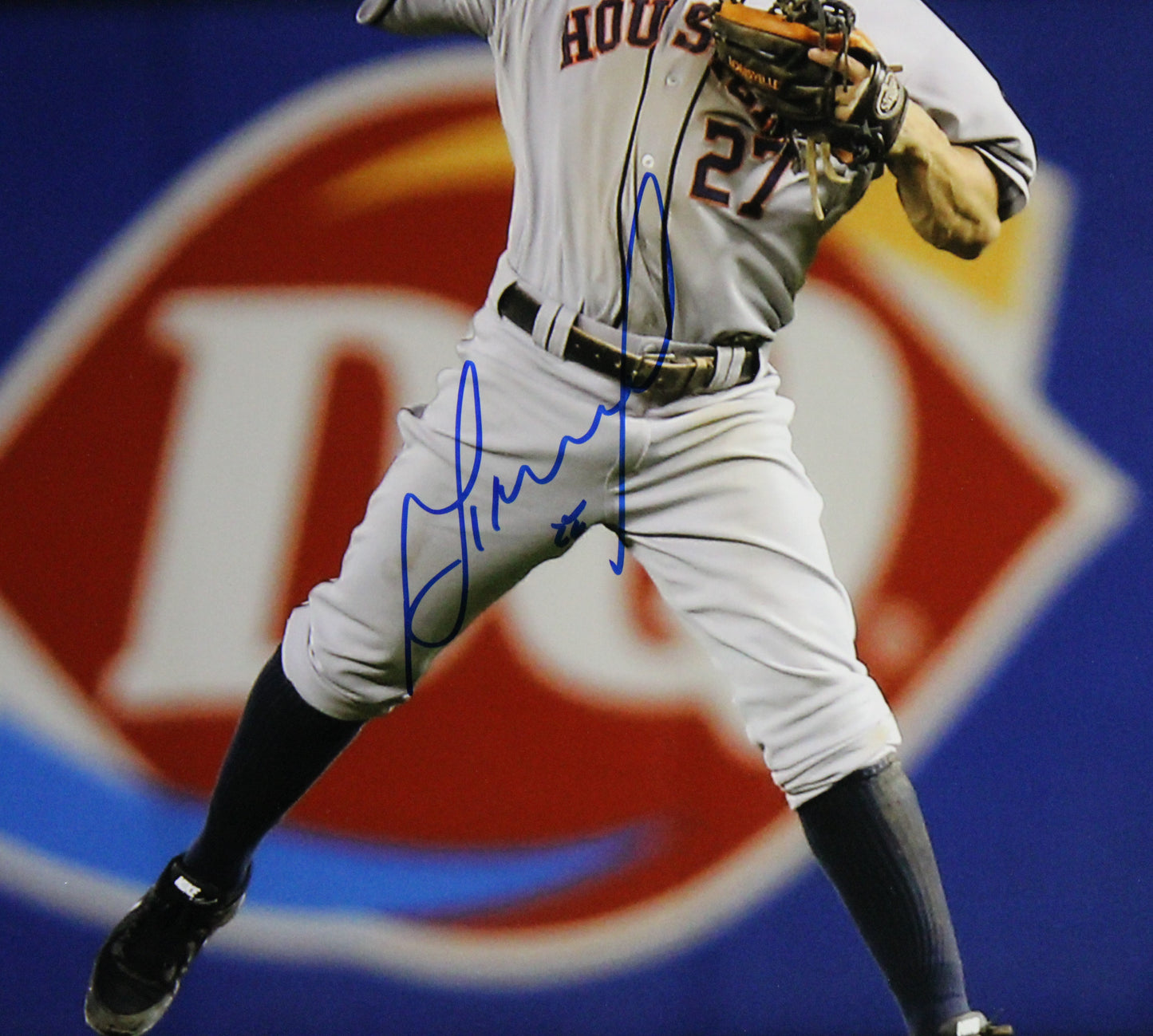 Jose Altuve Signed Framed Photo