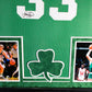 Larry Bird Signed Framed Jersey