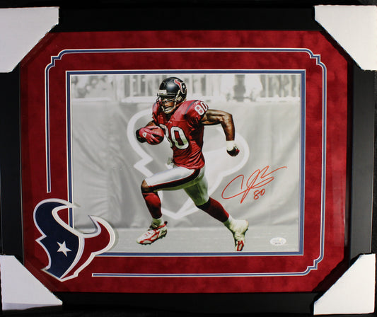 Andre Johnson Signed framed Photo